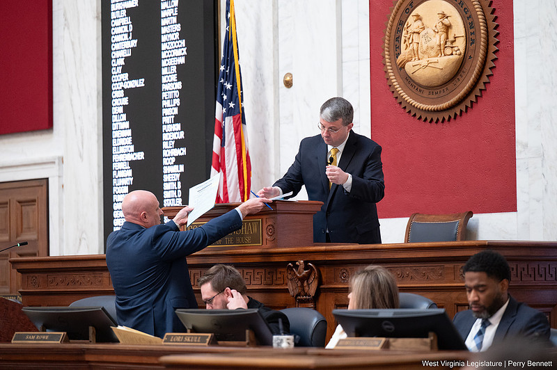 Featured image for “WV lawmakers approve tax cut, teacher pay raise; House chaos in final hour derails other GOP bills”