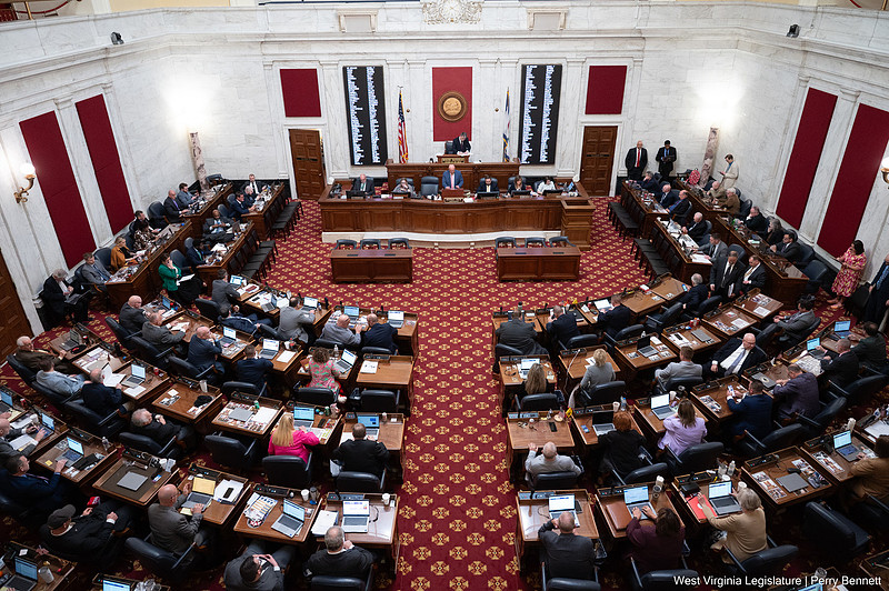Featured image for “Morrisey signs GOP bill increasing penalties for human trafficking, smuggling in West Virginia”